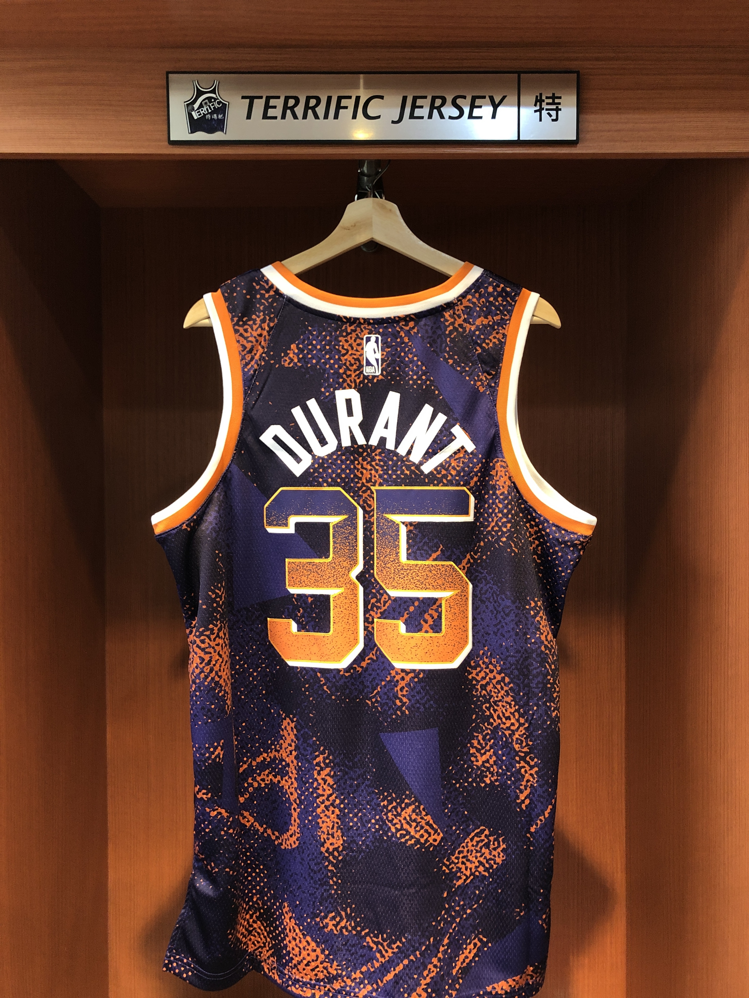 NBA球衣 Kevin Durant 鳳凰城太陽 Select Nike Swingman 球迷版 電繡 全新