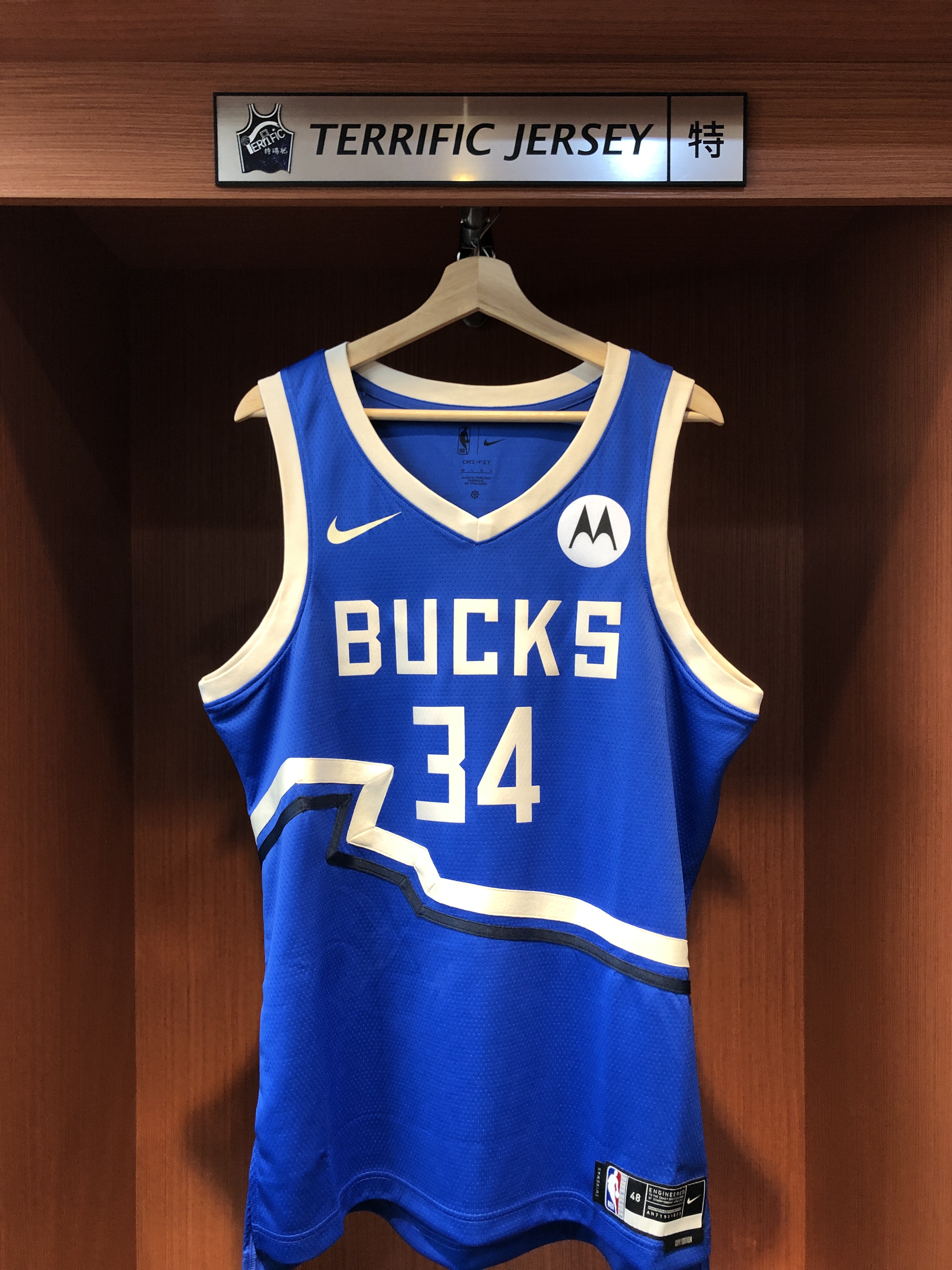 NBA球衣 Giannis Antetokounmpo 密爾瓦基公鹿城市 City Nike Swingman 球迷版 熱轉印 含贊助商標 全新