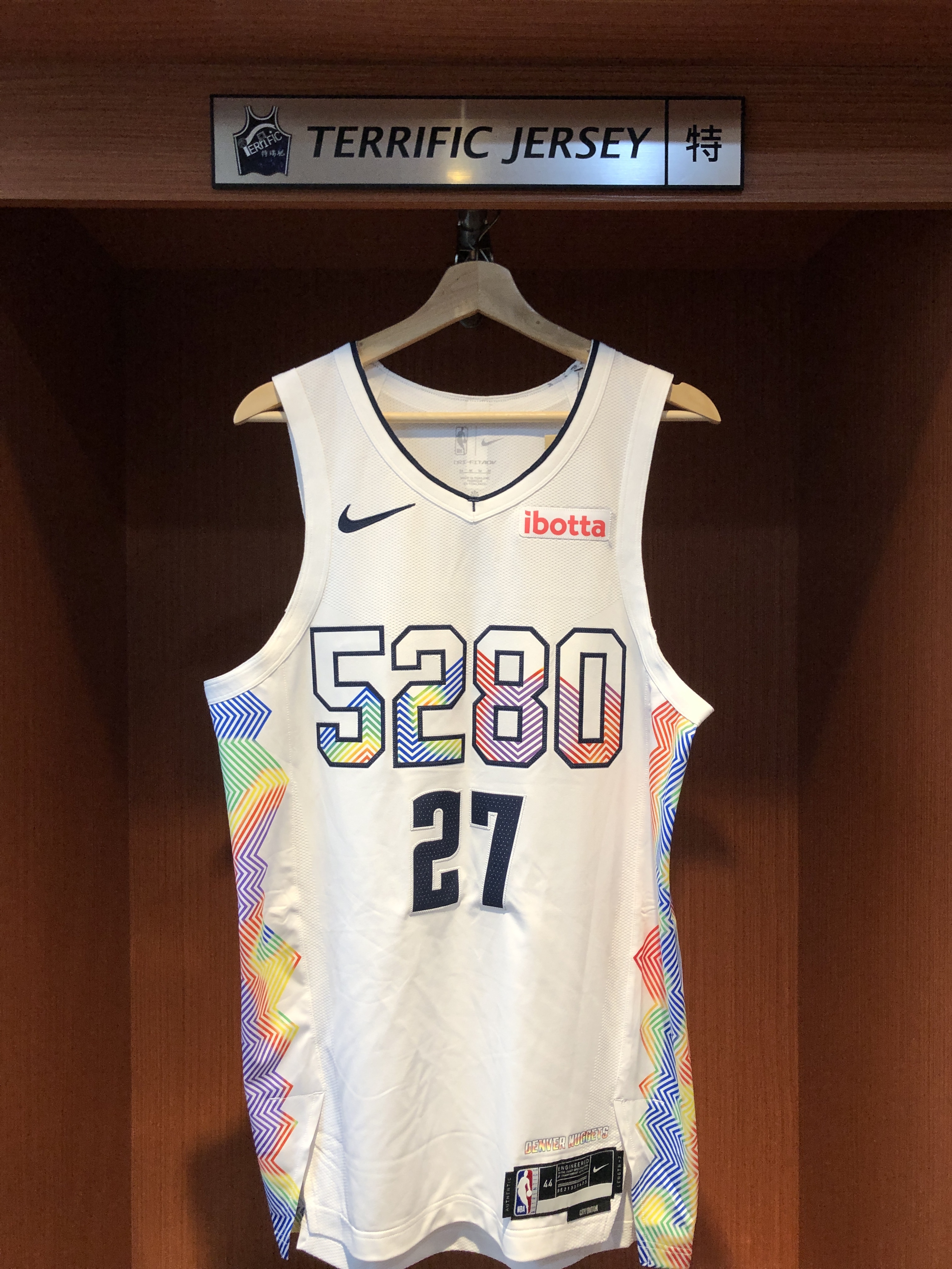 NBA球衣 Jamal Murray 丹佛金塊城市 City Nike Authentic 球員版 電繡 含贊助商標 全新