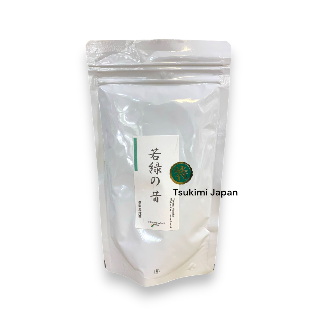 日本 愛知縣豐田 抹茶「若綠の昔」【綠茶 / 愛知縣產抹茶】農家產地直送