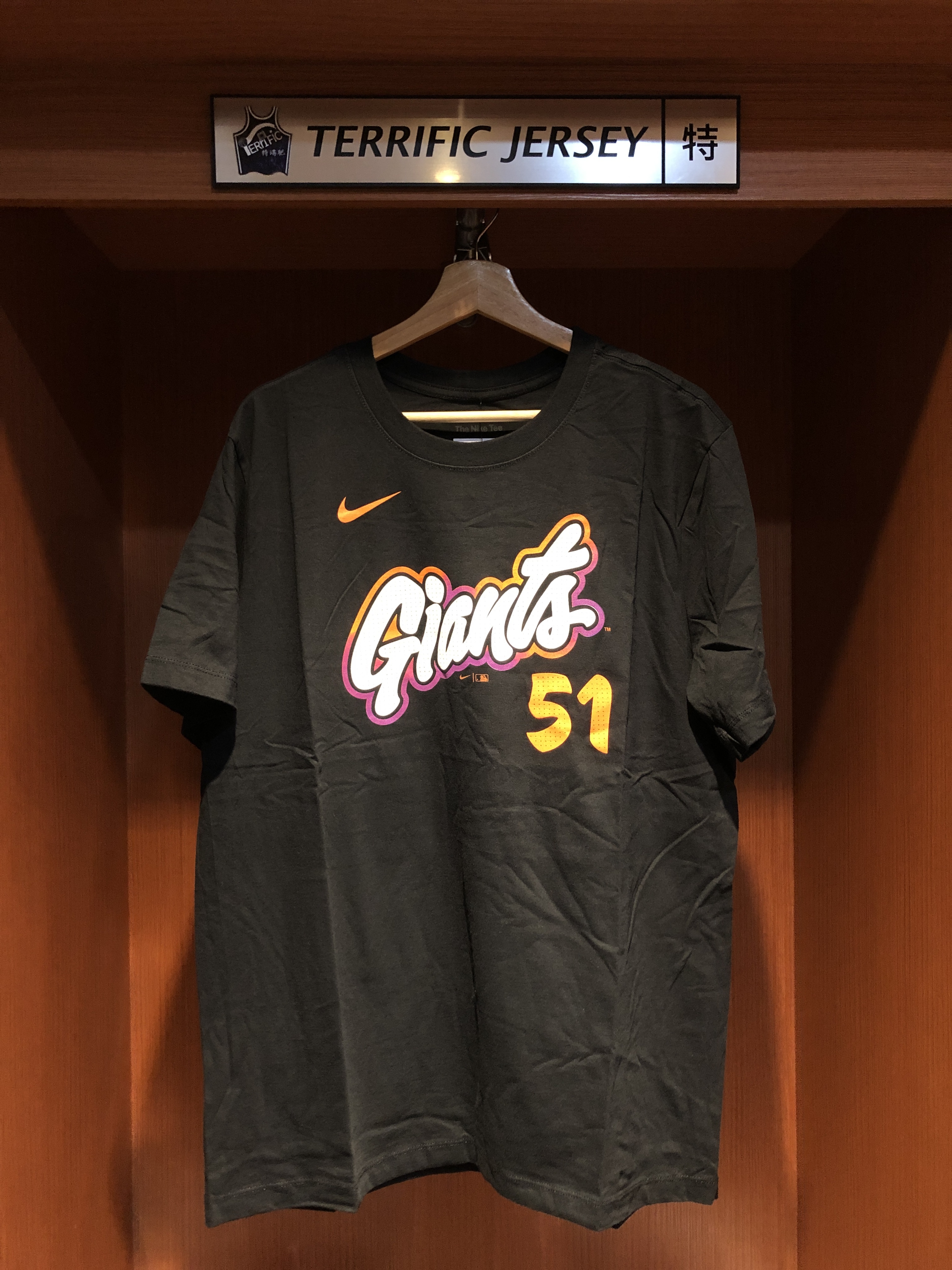 MLB短袖  J.H.Lee 舊金山巨人城市 李政厚 Nike Player Name Tee 棉質 全新