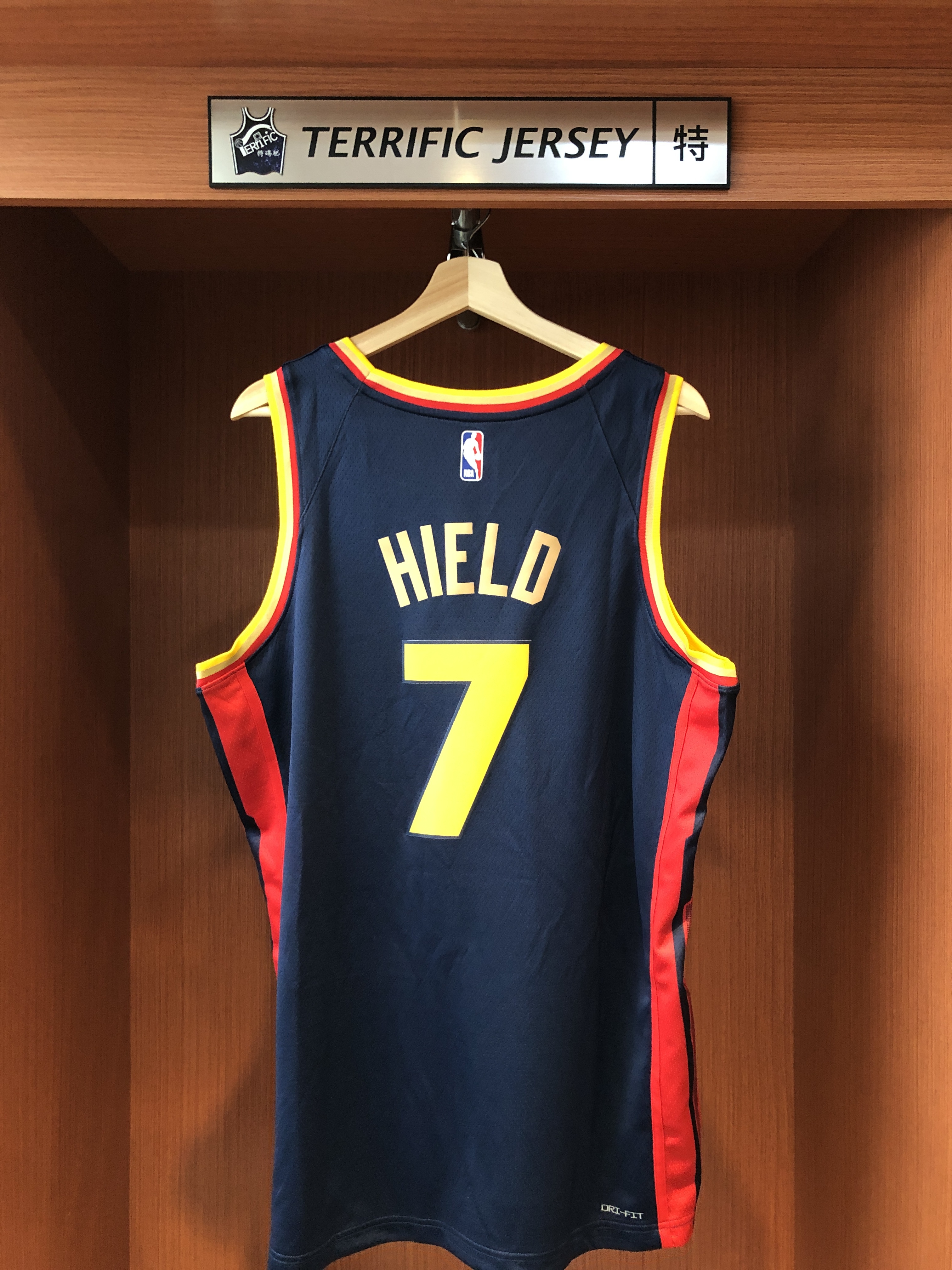 NBA球衣 Buddy Hield 金州勇士城市 City Nike Swingman 球迷版 熱轉印 含贊助商標 全新