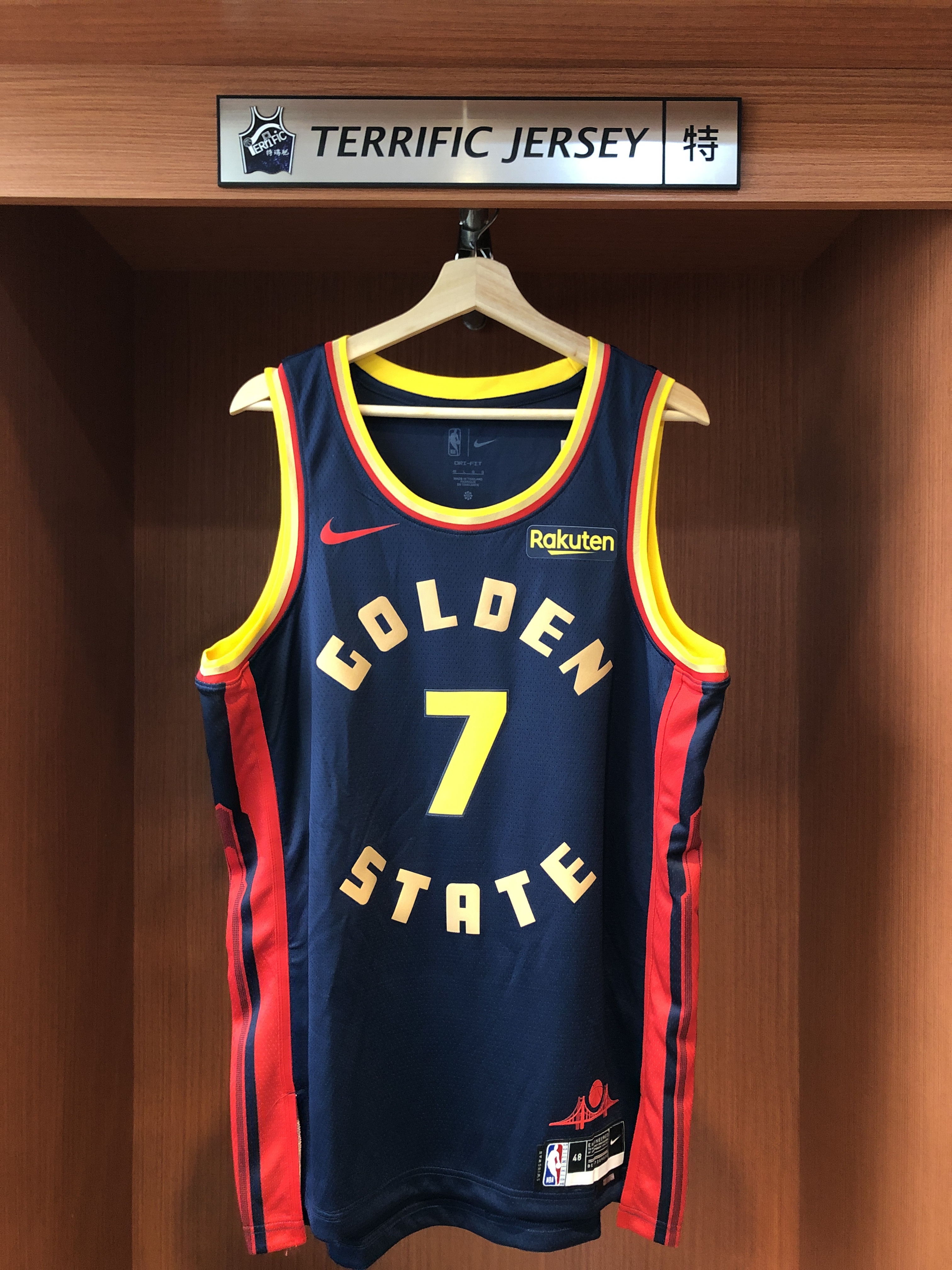 NBA球衣 Buddy Hield 金州勇士城市 City Nike Swingman 球迷版 熱轉印 含贊助商標 全新