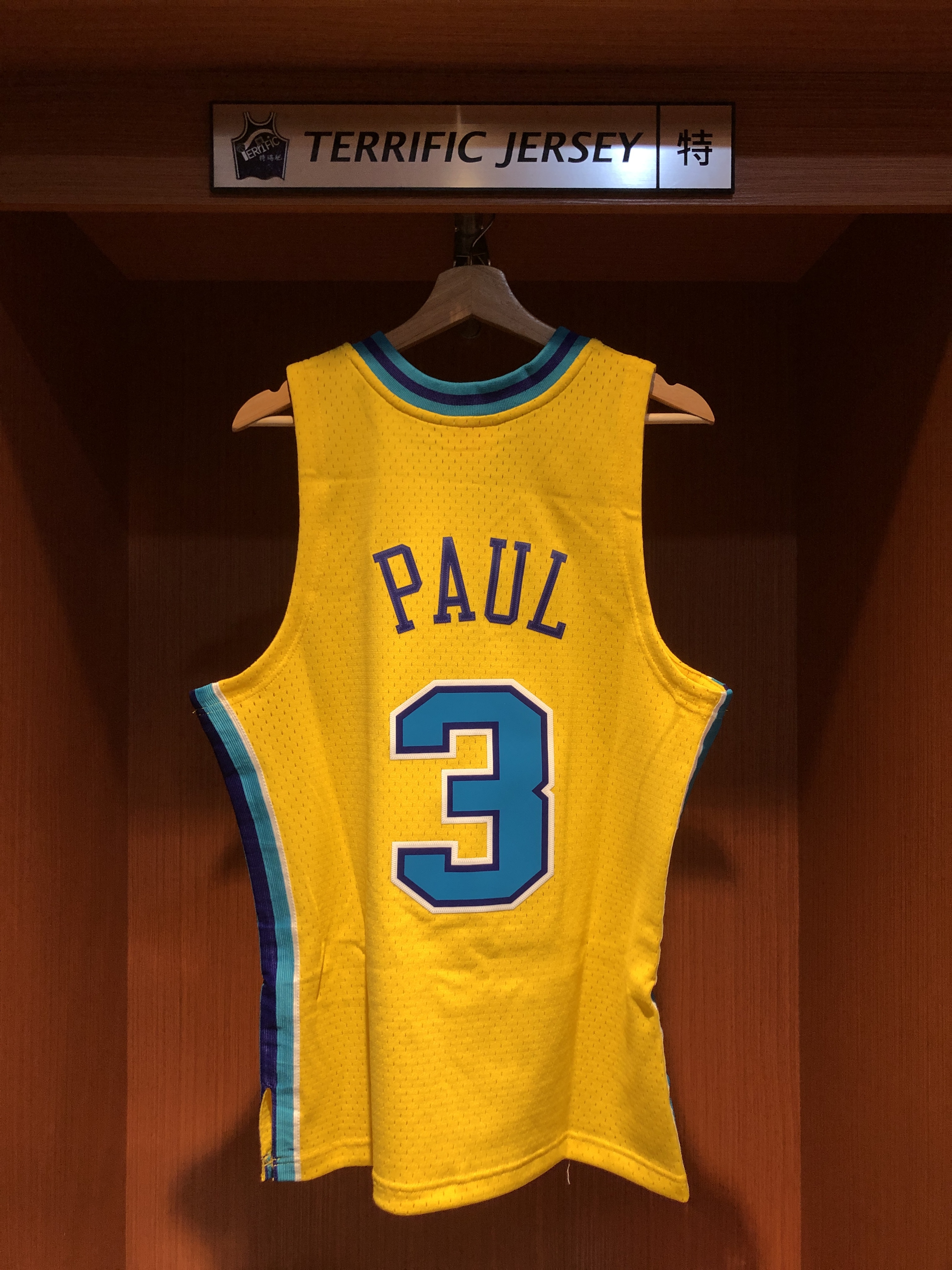 NBA球衣 Chris Paul 紐澳良黃蜂 黃 05-06 M&N Swingman G2 球迷版 熱轉印 全新
