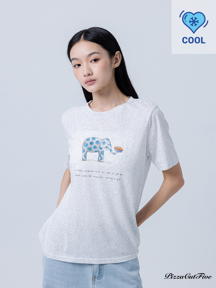 [兩件999]★SGS涼感認證★ 動物印花短袖T恤 ThePeacePiece TPP252424027