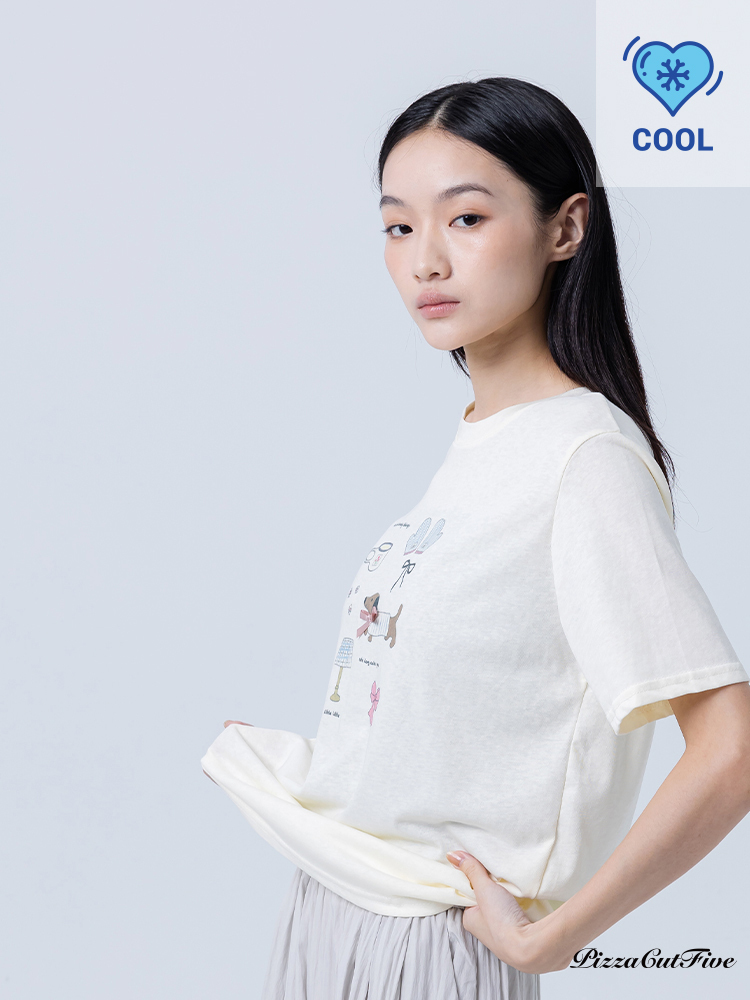 [兩件999]★SGS涼感認證★ 印花短袖T恤 ThePeacePiece TPP252424026