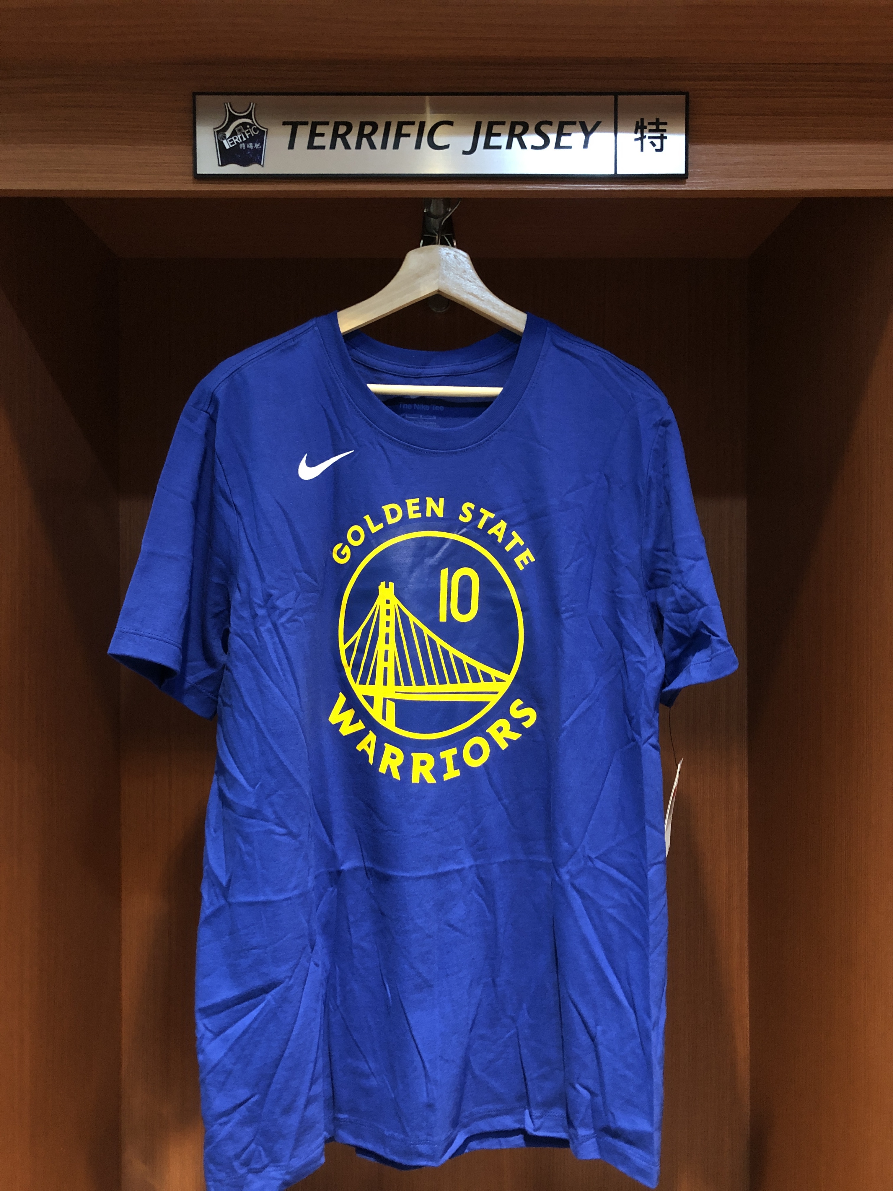 NBA短袖 Jimmy Butler III 金州勇士藍 Icon Nike Player Name Tee 棉質 短袖 全新