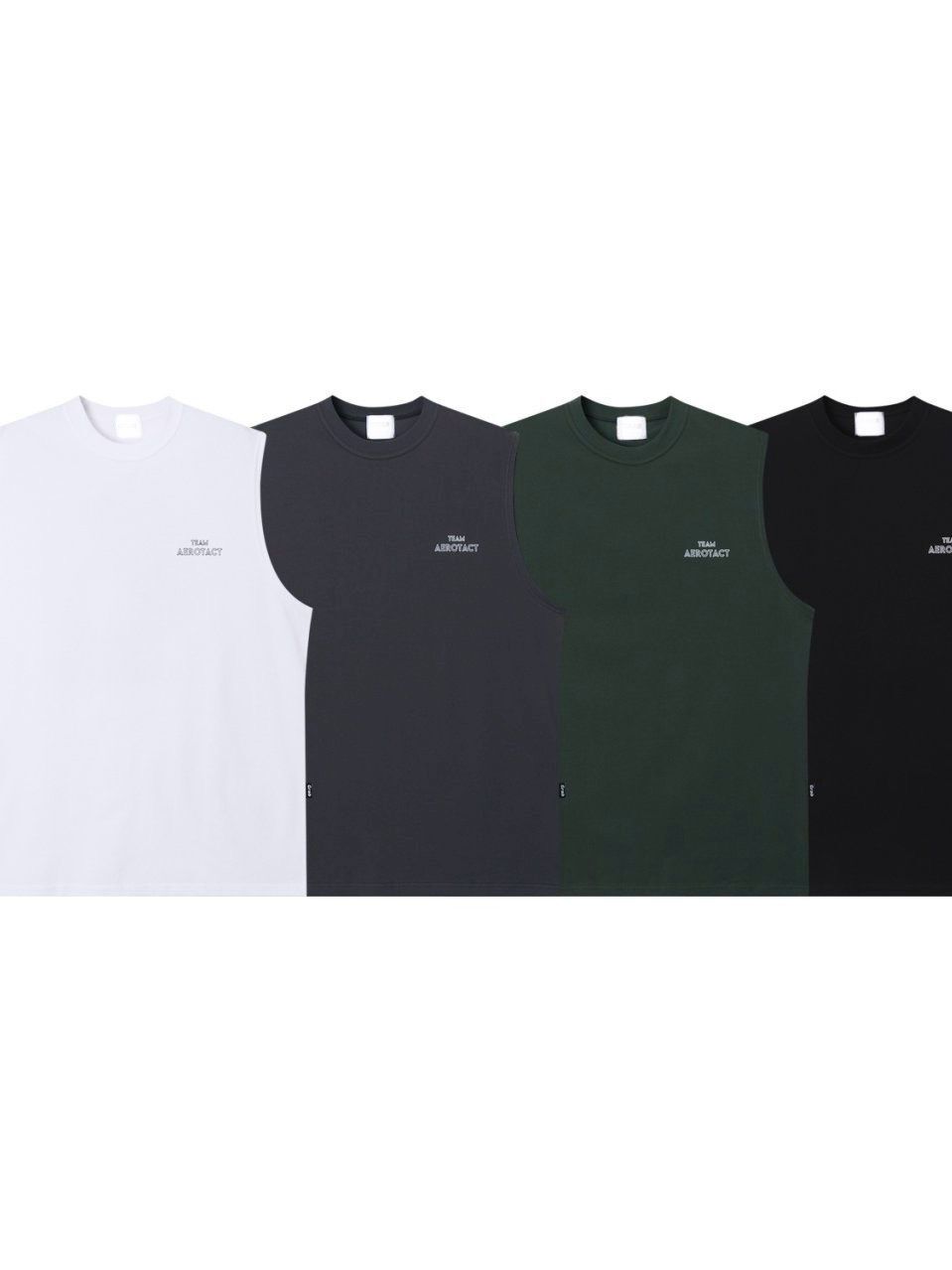 洗水英文字圖案背心 V1154