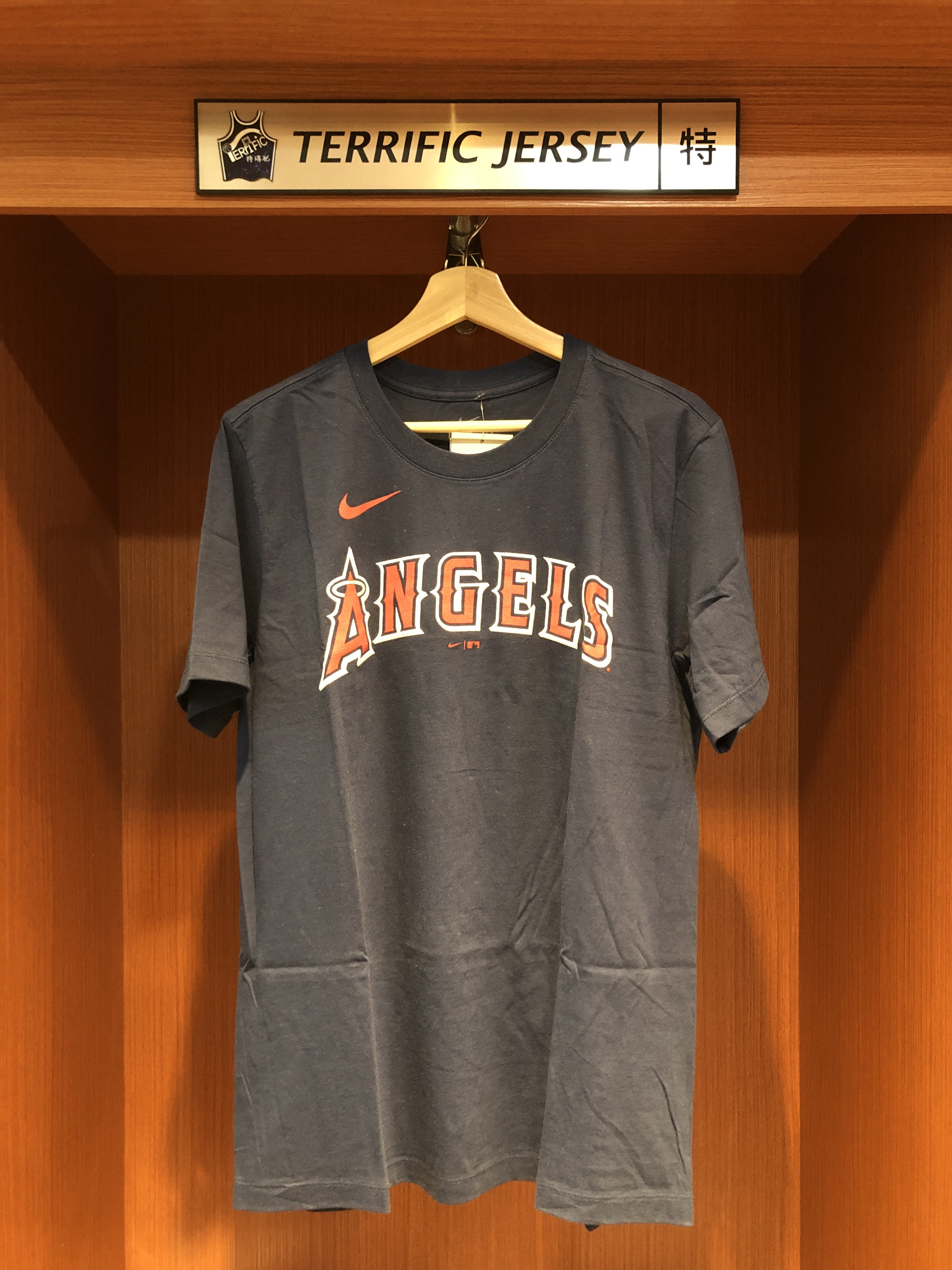 MLB短袖 Shohei Ohtani 洛杉磯天使深藍 Nike Player Name Tee 棉質 短袖 全新