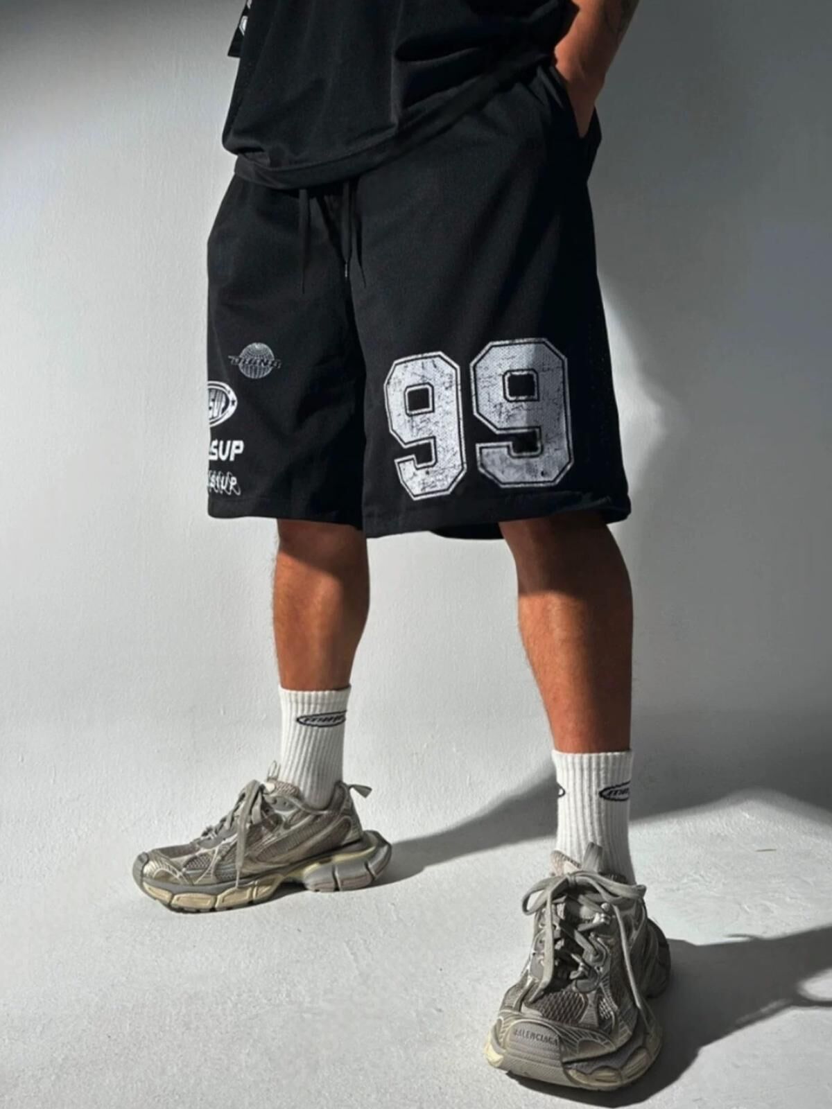 英文字短褲 P3158