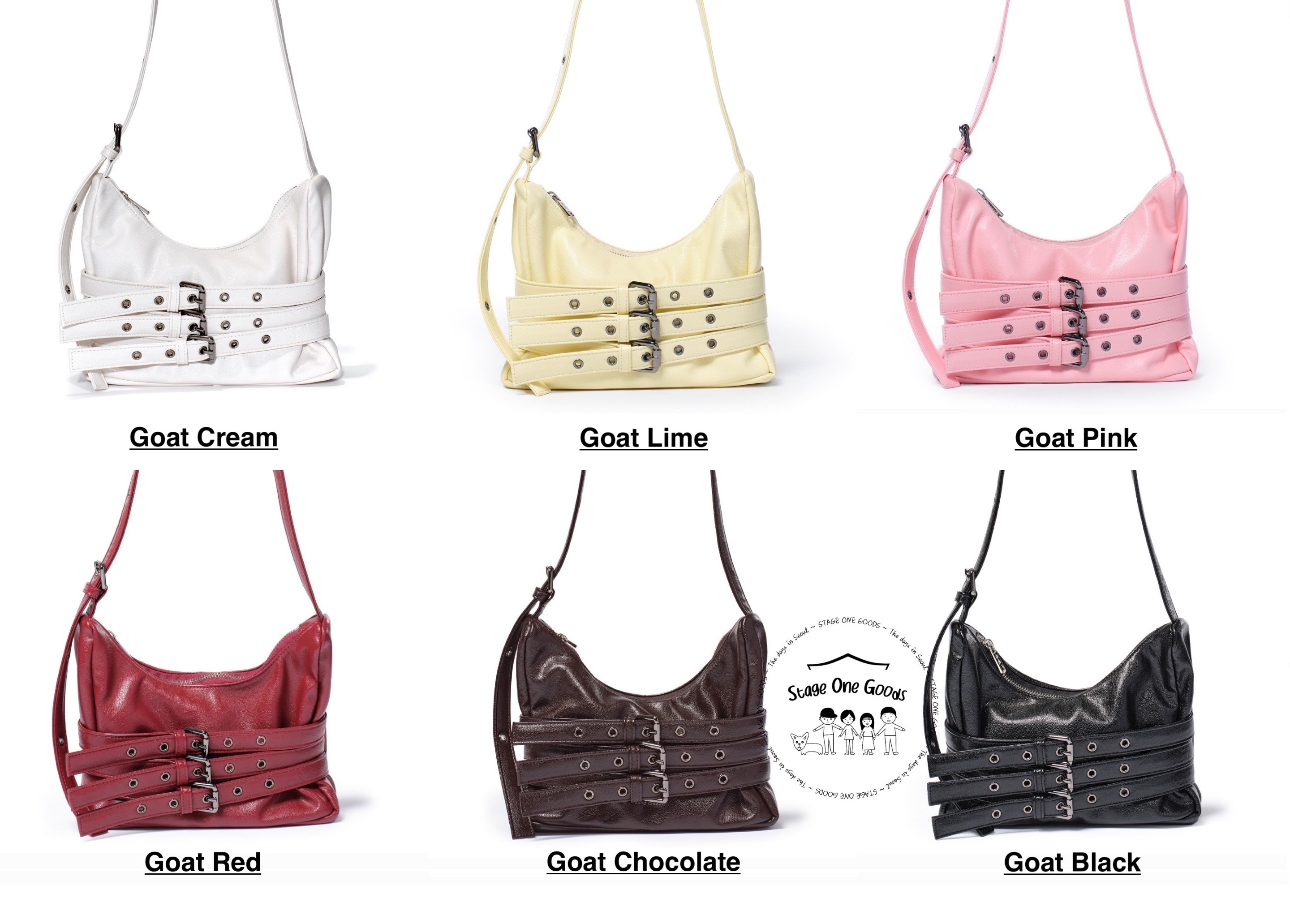 SAMO ONDOH【送料込】大人気♡Trio Belt Mug Bag M ☆SAMO ONDOH☆ trio belt mug bag M 韓国発 ショルダーバッグ