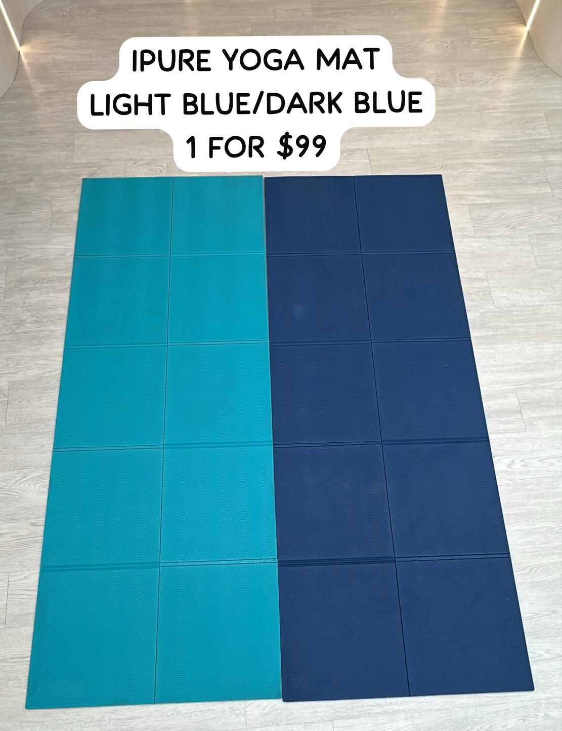 (PO) 1 IPURE YOGA MAT - DARK BLUE