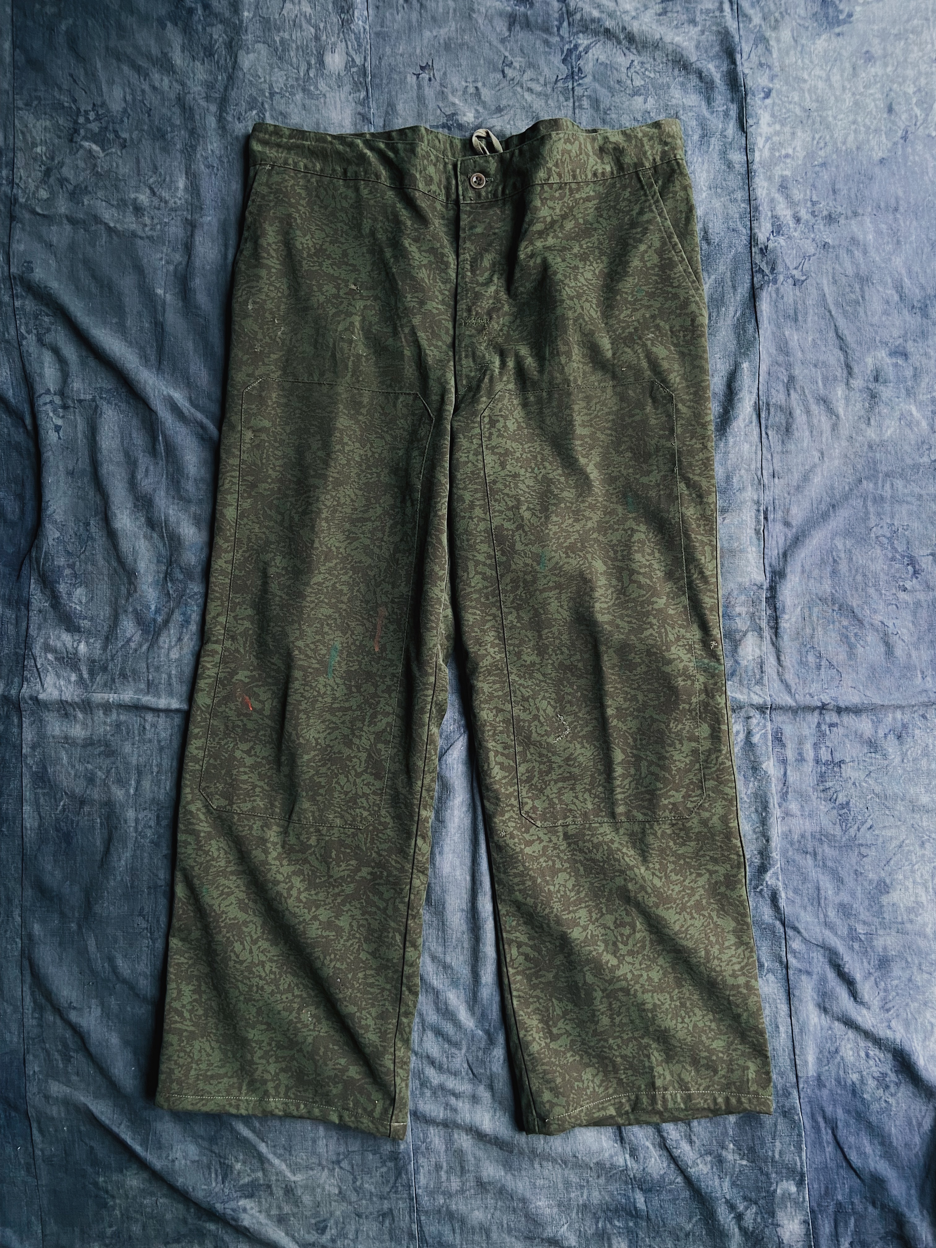 Czech army M-92 Work Camo Pants  / 捷克軍公發M-92迷彩工作褲 - A