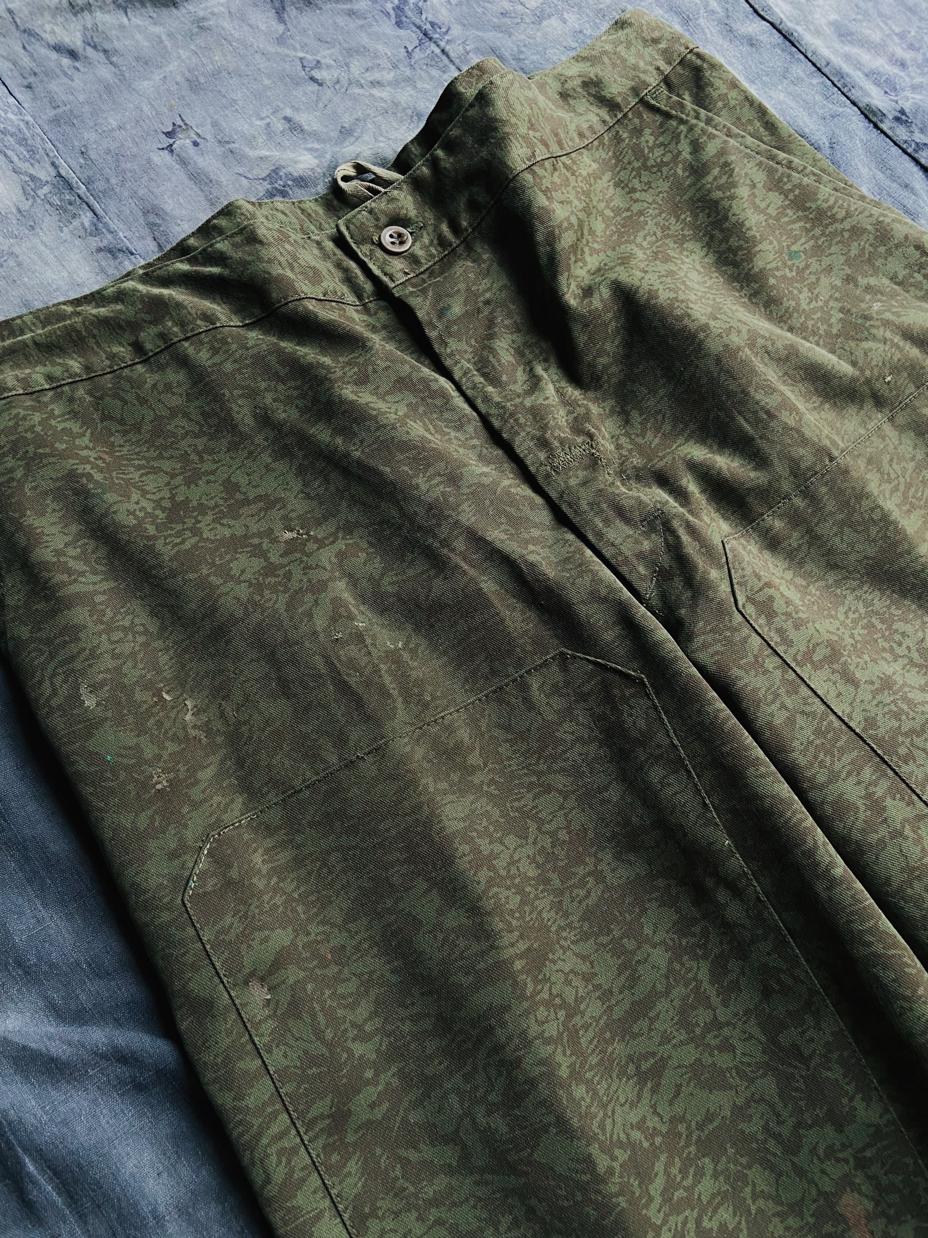 Czech army M-92 Work Camo Pants  / 捷克軍公發M-92迷彩工作褲 - A