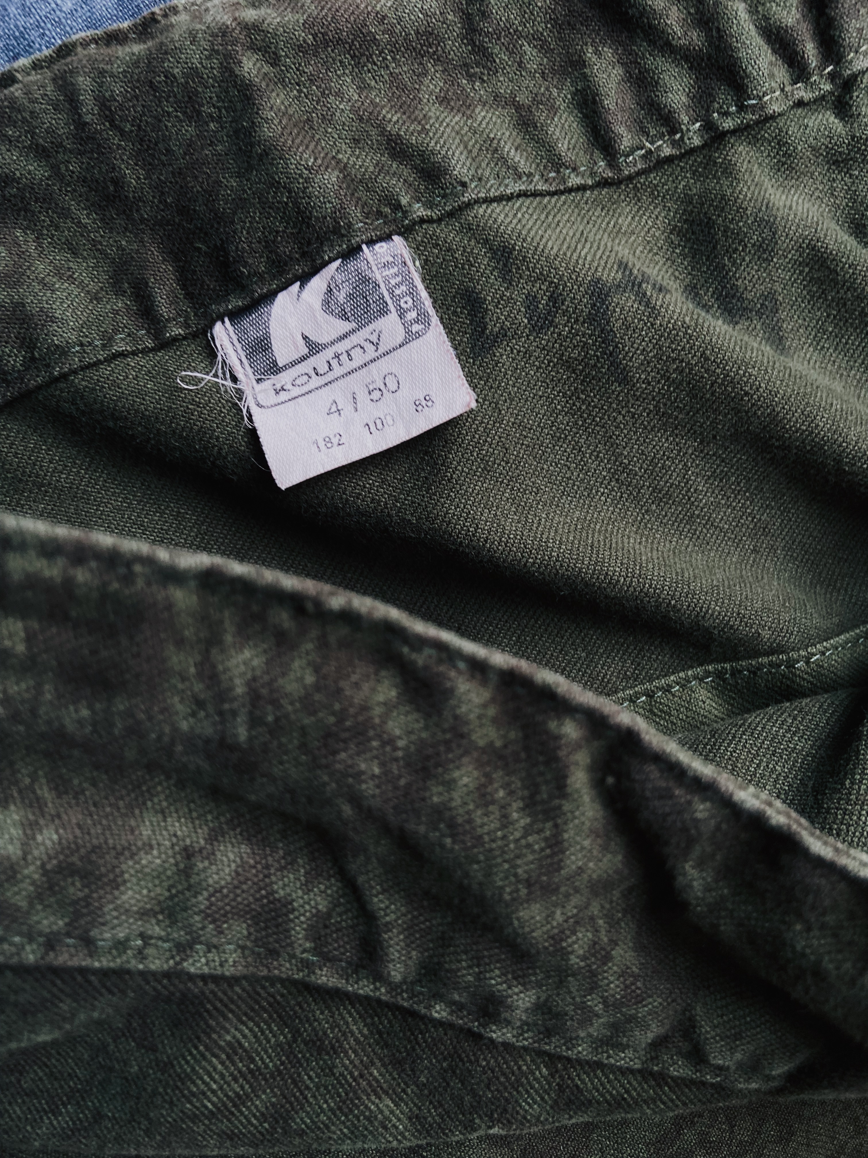 Czech army M-92 Work Camo Pants  / 捷克軍公發M-92迷彩工作褲 - C