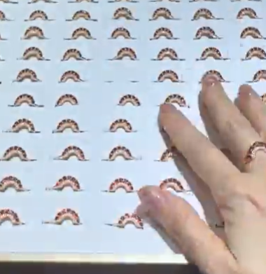 250809 - C94 紅石榴石彩虹玫瑰金半銀開口戒指