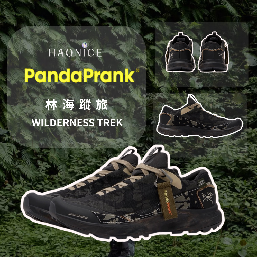 【HAO NICE】熊貓惡作劇系列 ❗️配合FAKEBUSTERS驗鞋 ❗️ Arcteryx始祖鳥 林海蹤旅系列 灌木林訂製 低筒戶外休閒慢跑鞋🔥