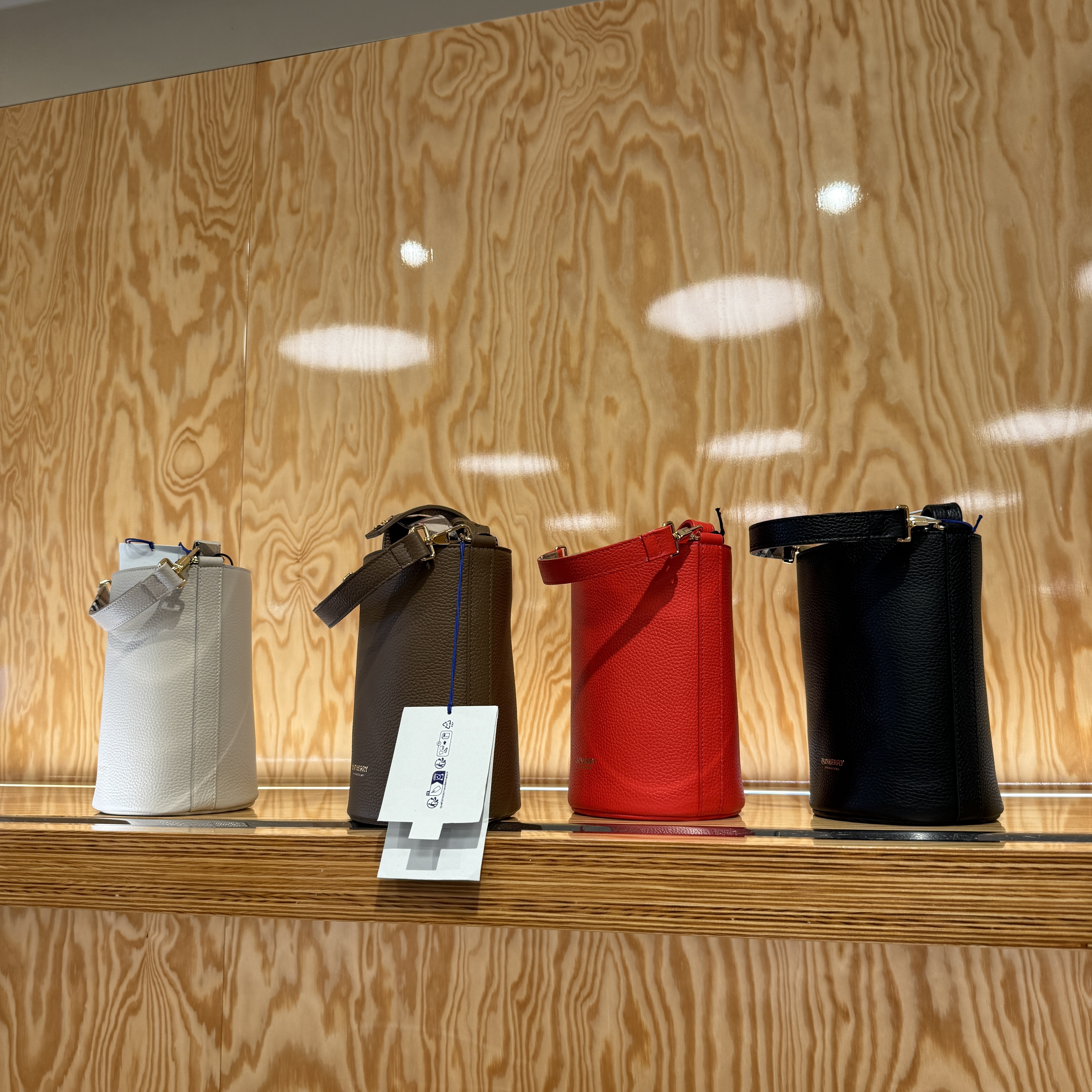 Burberry Calf Small Bucket Bag 4 colors