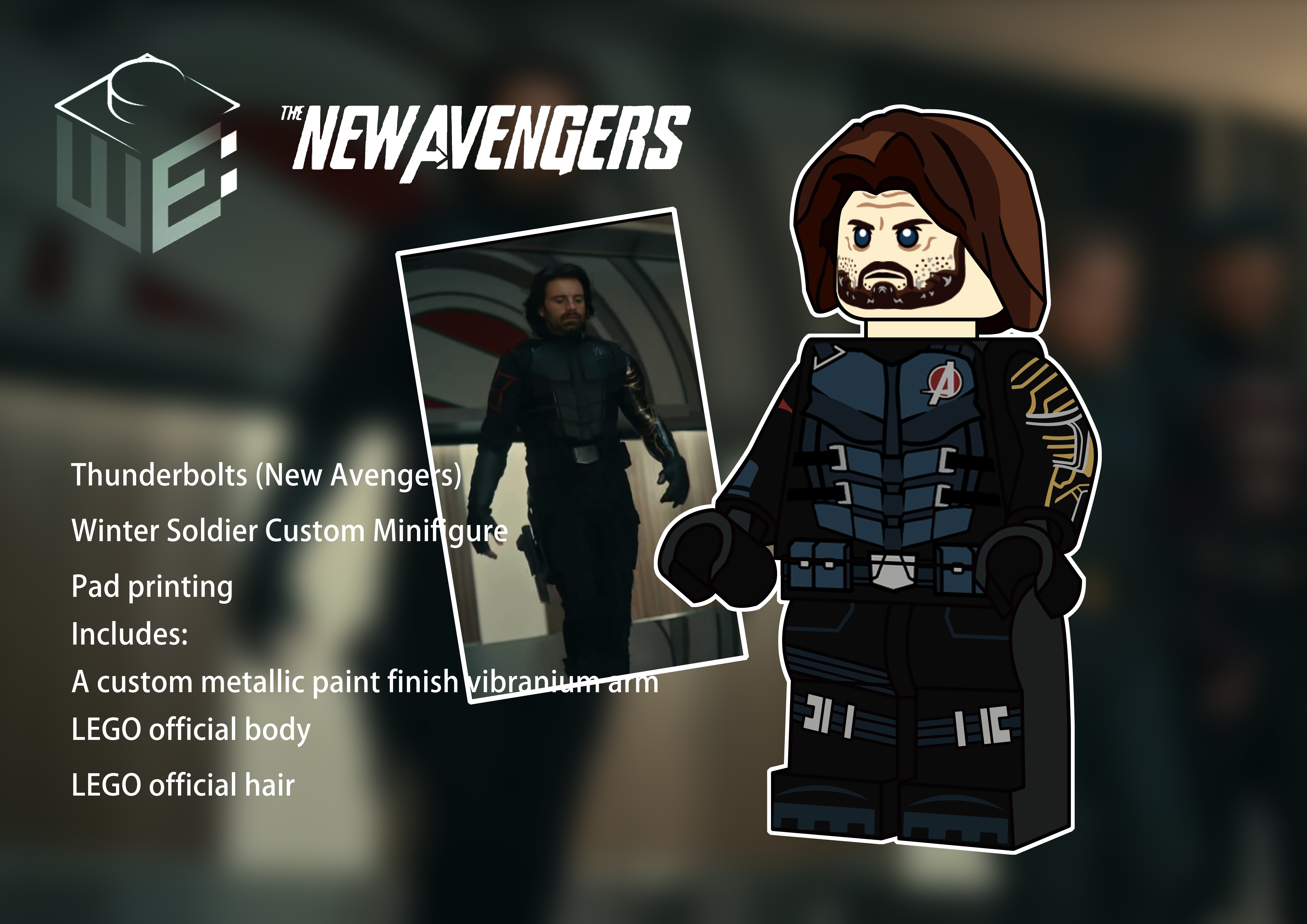 【預訂】【WEBRICK 】冬日戰士 巴基