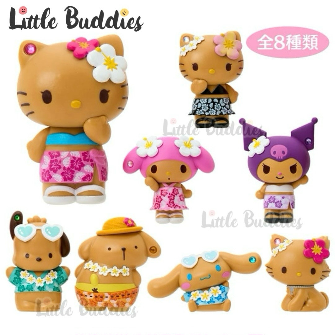 日本 Sanrio 日燒花花系列 - 公仔盲盒