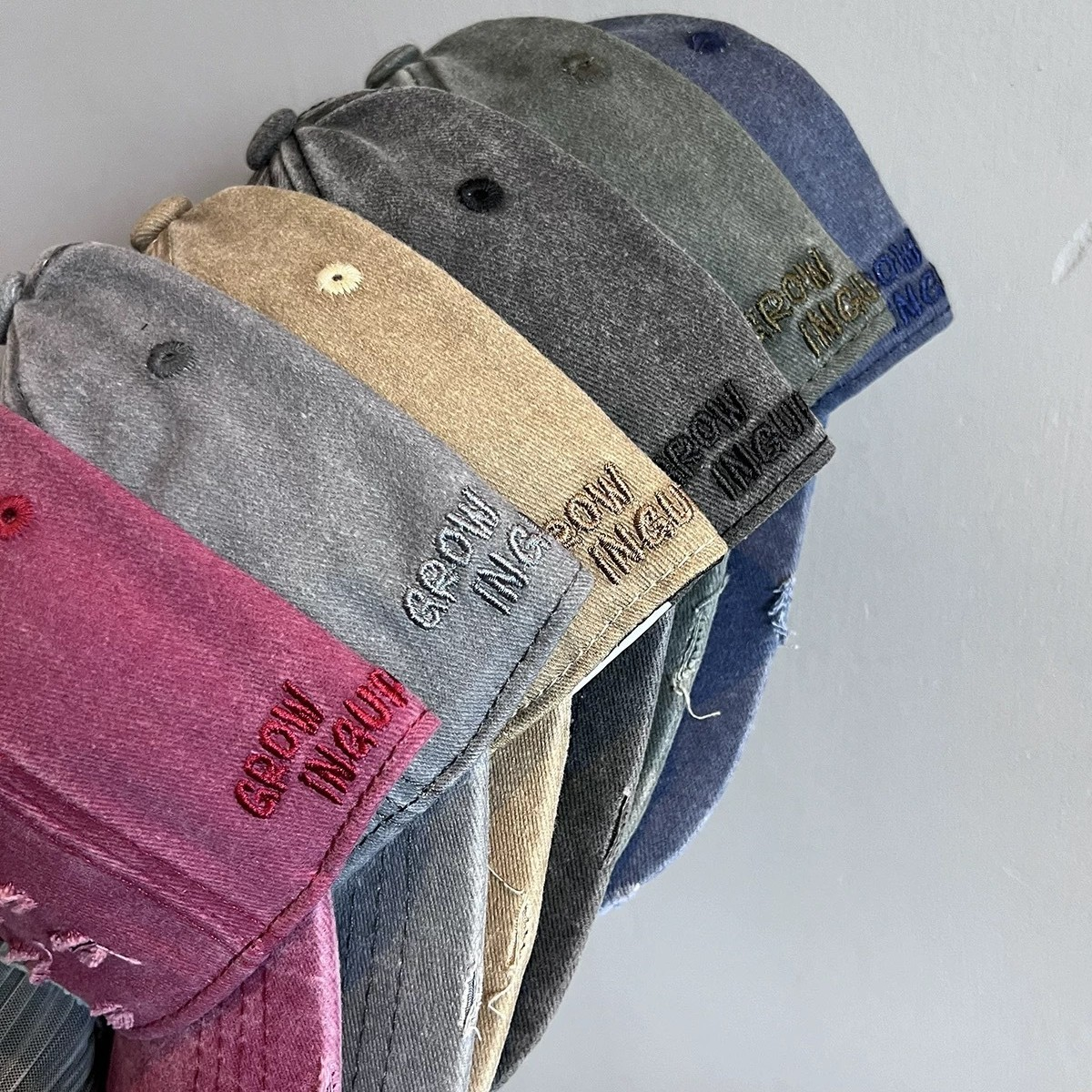 American Vintage Distressed Baseball Cap