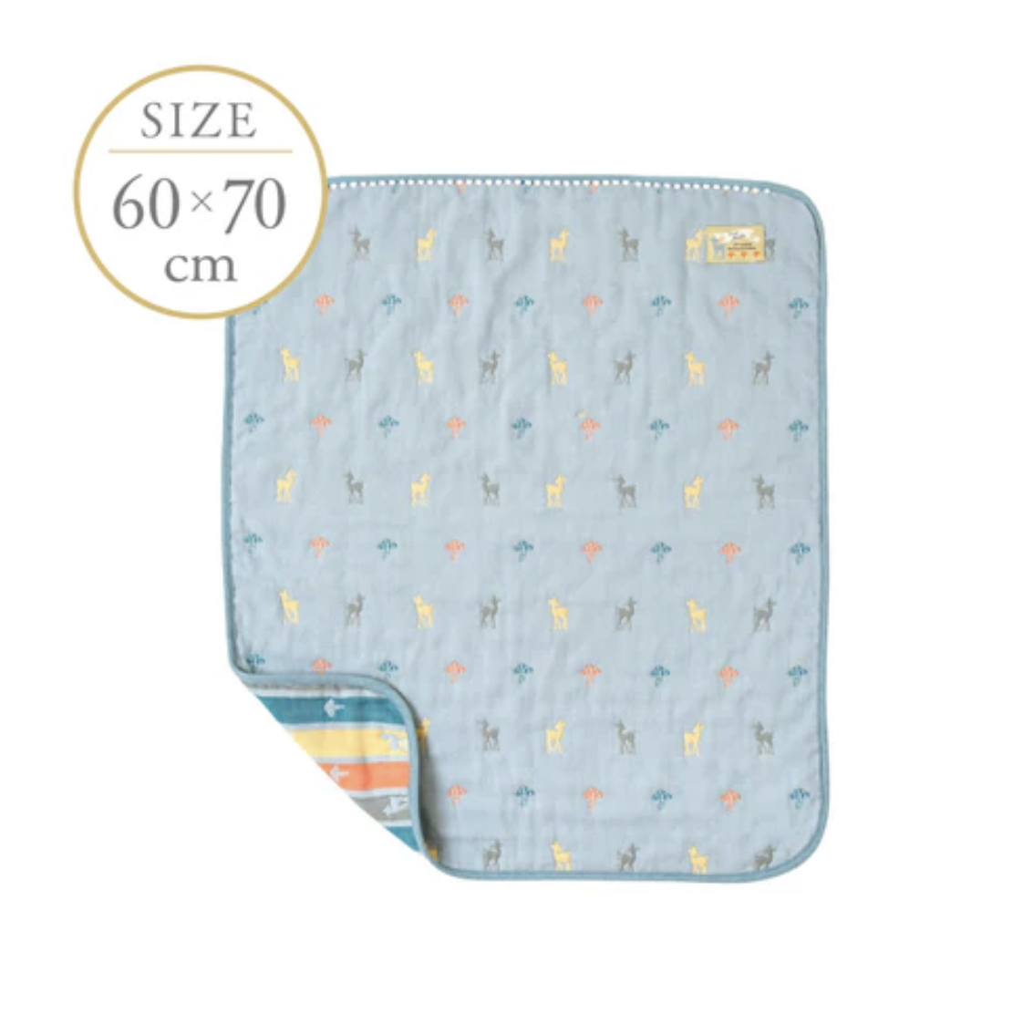 日本製 10Mois Amelie 六重紗被 60x70cm