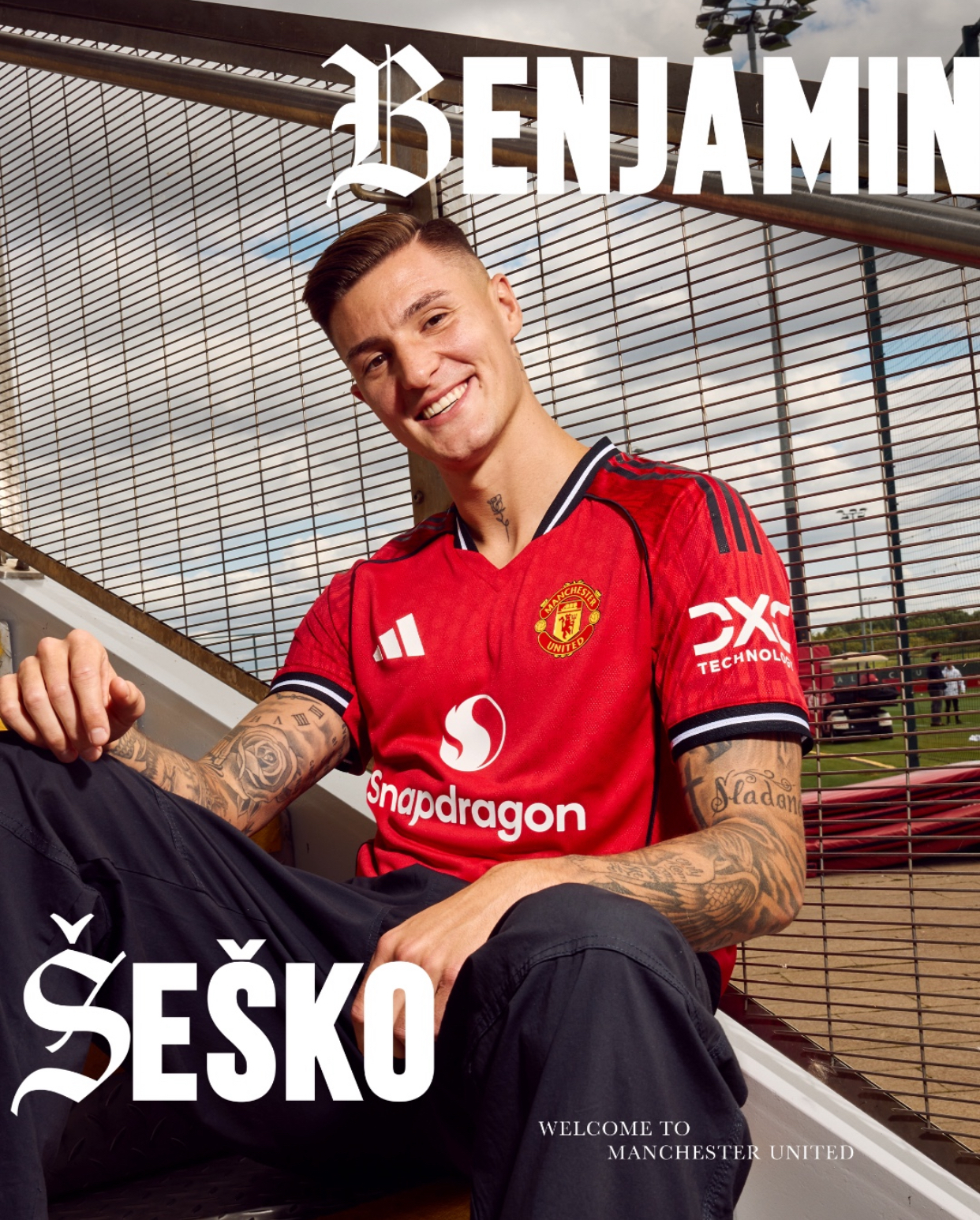 2025 Manchester United Home Shirt with Sesko
