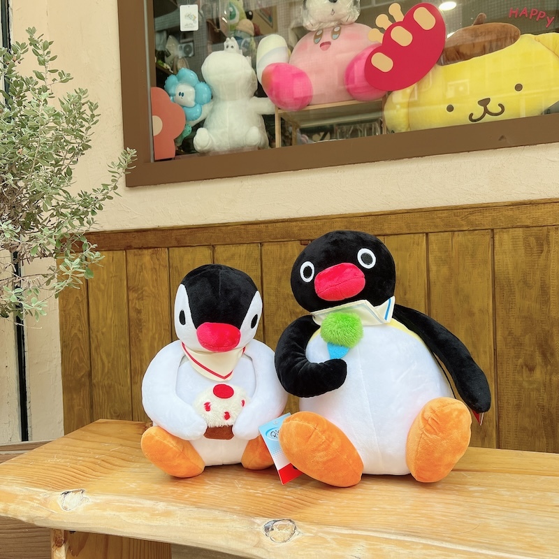 《08100》pingu企鵝家族玩偶/12吋
