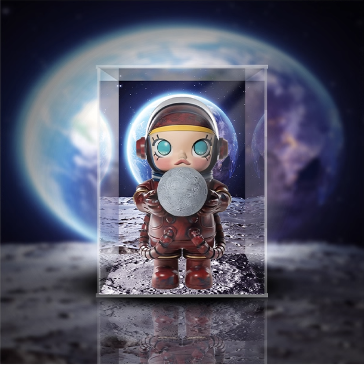 即日発送可能MEGA SPACE MOLLY 1000% HELLO MOON MEGA SPACE MOLLY