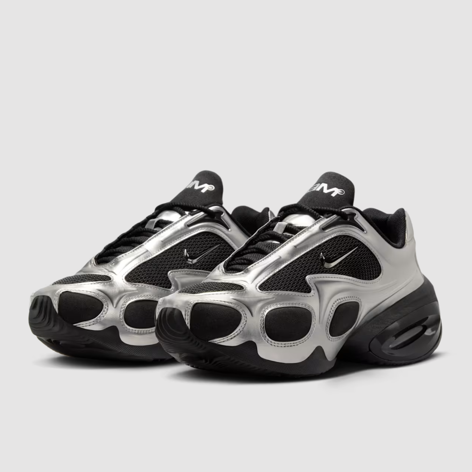 -(A4c)-NIKE  AIR MAX MUSE BLACK AND METALLIC SLIVER 女鞋 KARINA 卡寶 同款 黑銀-FV1920 001