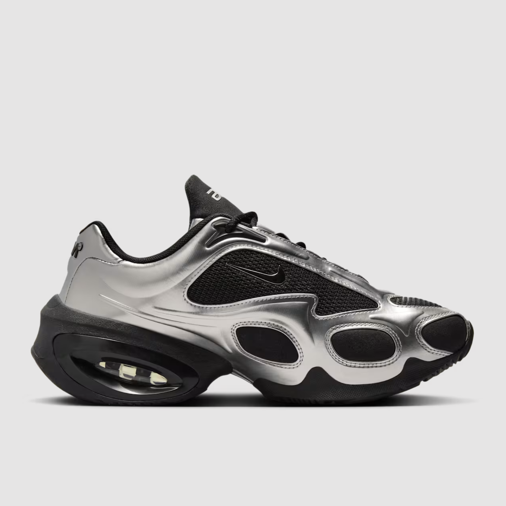 -(A4c)-NIKE  AIR MAX MUSE BLACK AND METALLIC SLIVER 女鞋 KARINA 卡寶 同款 黑銀-FV1920 001