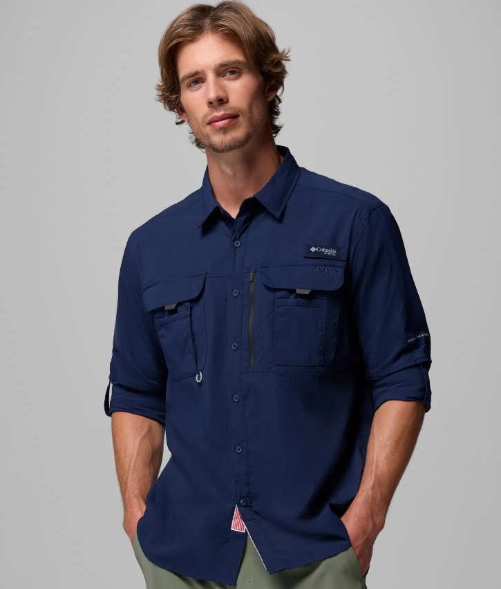 COLUMBIA  哥倫比亞 /  Men's PFG Bahamas Elite Long Sleeve Shirt 男款長袖襯衫 / C63FM3447464 / AUG25