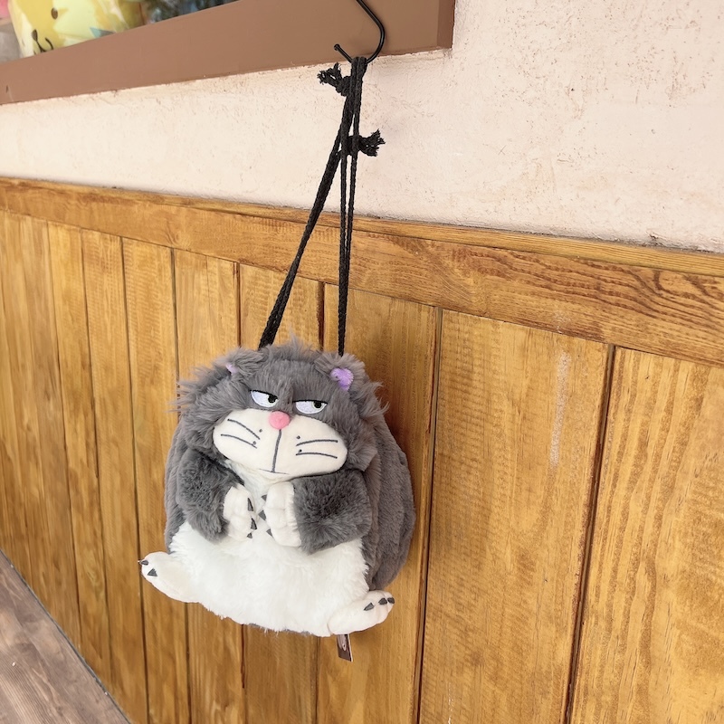 《08107》超可愛魯斯佛毛絨束口袋/7吋