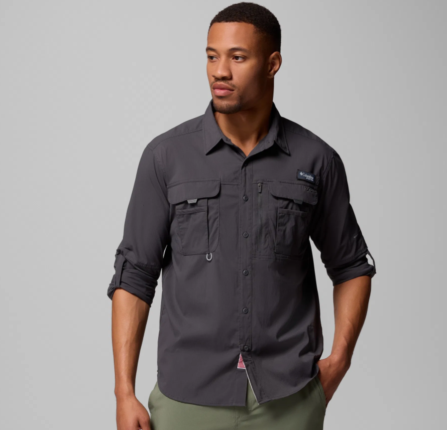 COLUMBIA 哥倫比亞 / Men's PFG Bahamas Elite Long Sleeve Shirt 男款長袖襯衫 / C63FM3447011 / AUG25