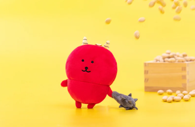 現貨-日本正版 長野熊 自嘲熊 Jokebear 鬼熊 赤鬼熊 公仔吊飾