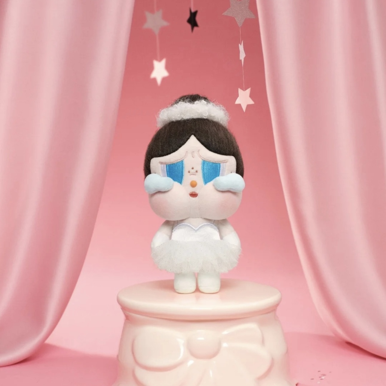 POPMART 泡泡瑪特 CRYBABY SHINY SHINY 芭蕾風 哭哭寶貝 吊卡