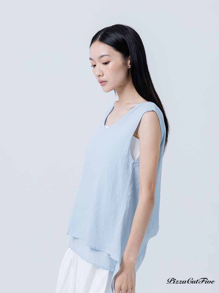 [SALE]雙層絲滑背心 PizzaCutFive PCF252411036