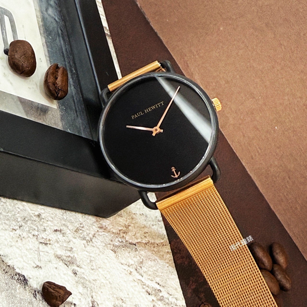 【Paul Hewitt】Miss Ocean Line 海洋女神米蘭帶腕錶 PH-M-B-BS-4S 33mm 現代鐘錶