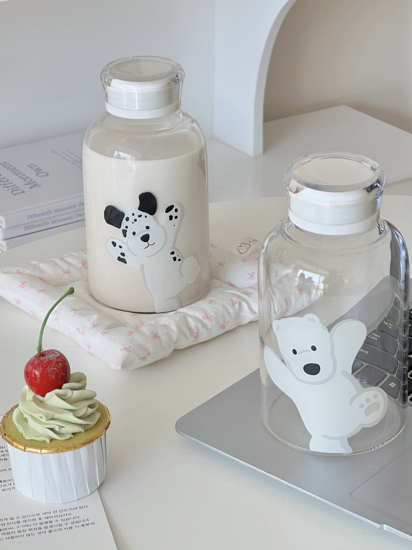 小狗密封玻璃杯