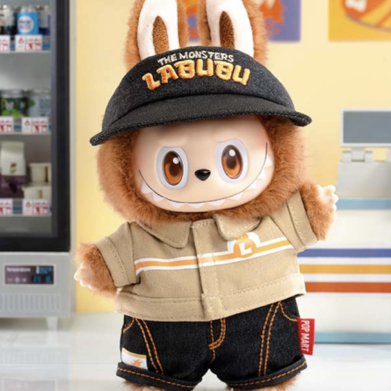 POPMART 泡泡瑪特 THE MONSTERS 怪味便利店系列 吊卡 絨毛 搪膠臉