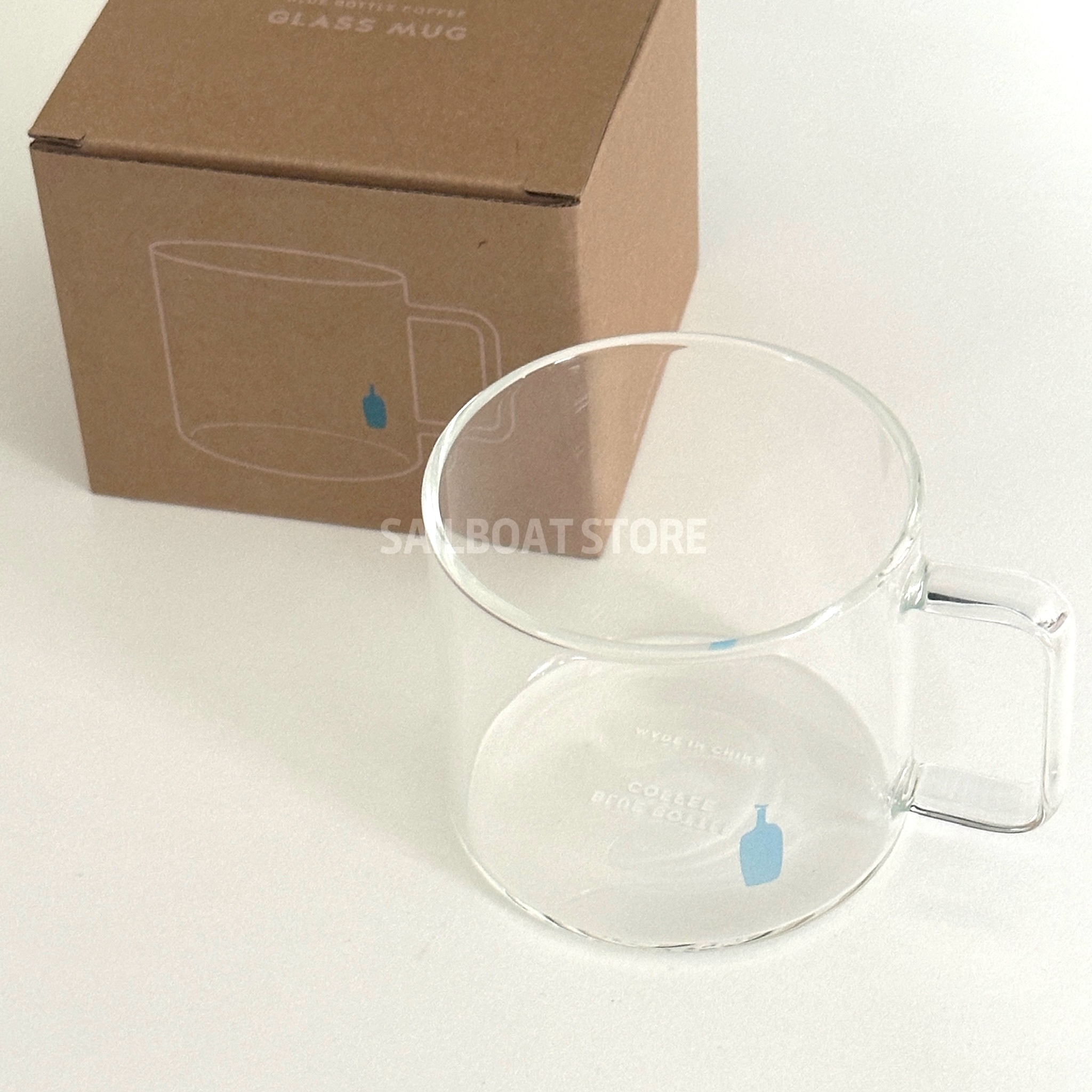 #預購 🇯🇵日本 BLUE BOTTLE 藍瓶 薄款透明玻璃杯 250mL