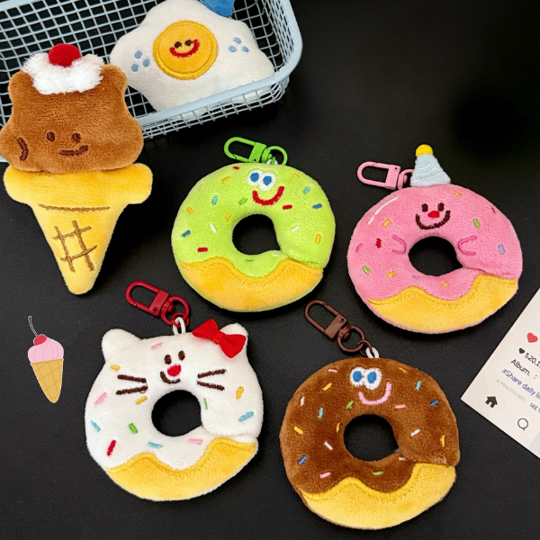 美食甜甜圈小吊飾掛件