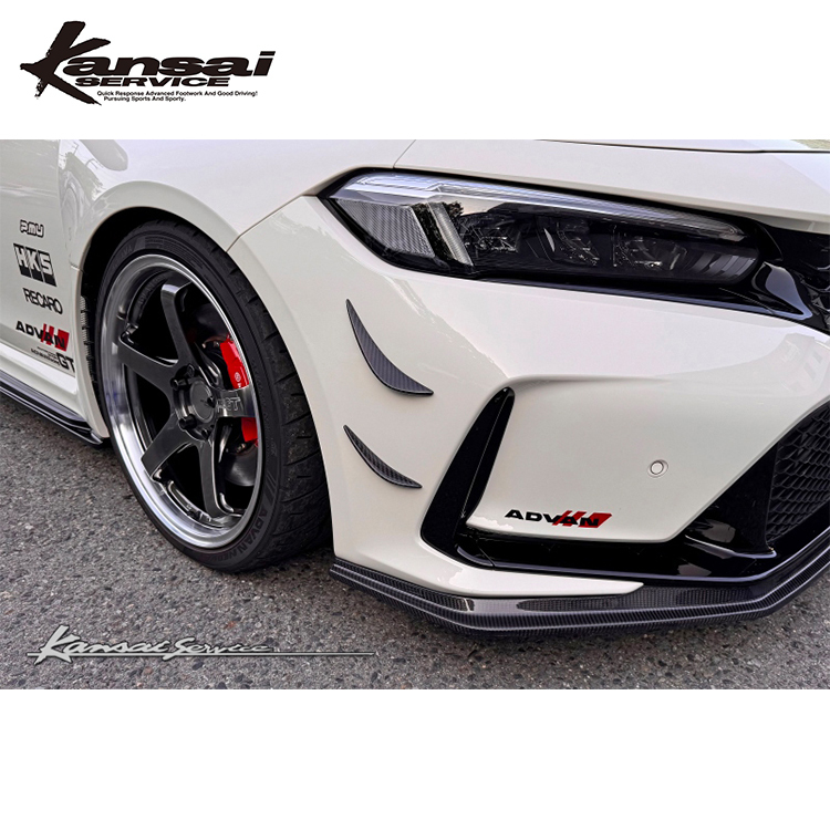 KANSAI SERVICE FRONT CANARD CIVIC TYPE R FL5