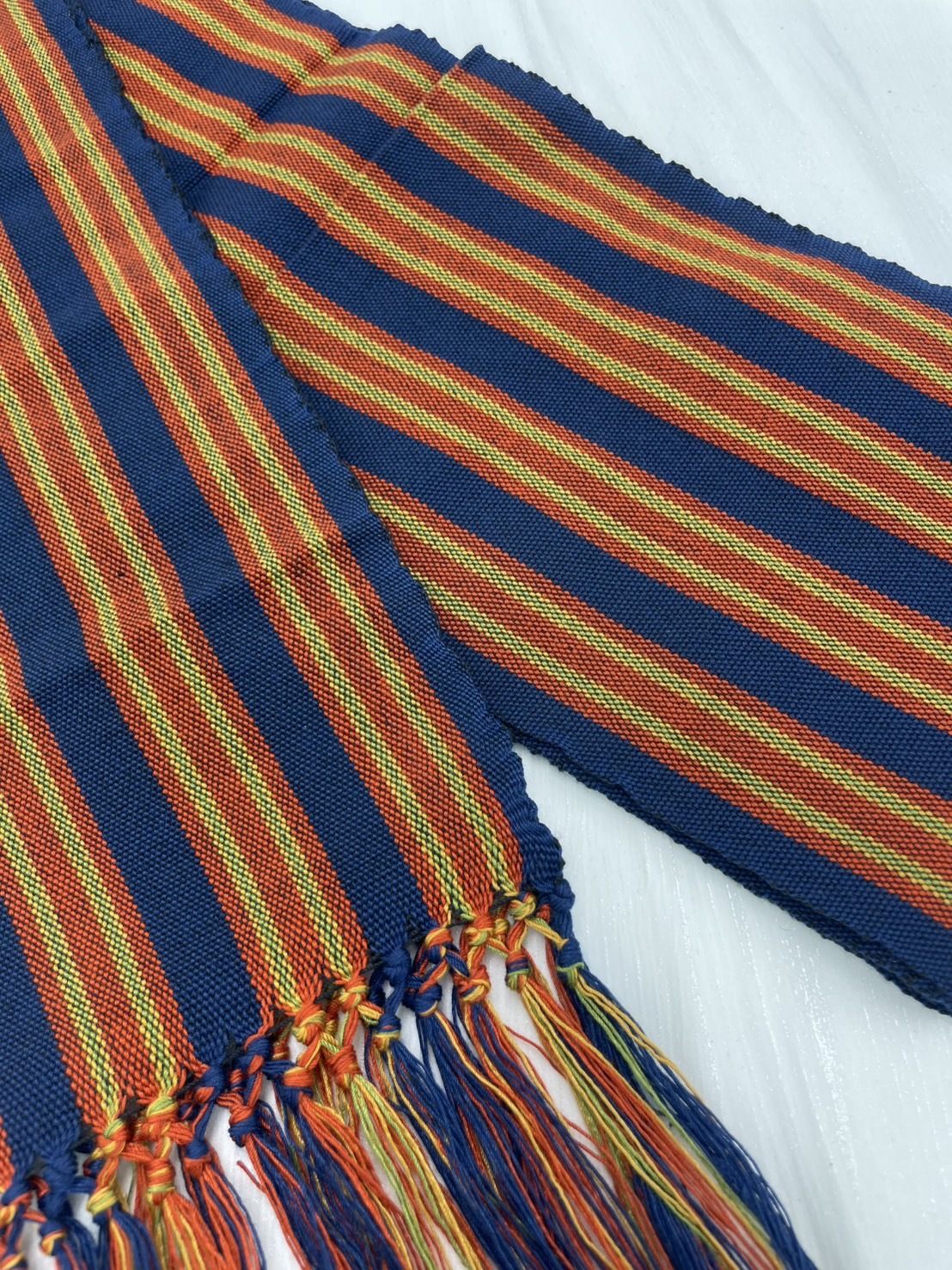 No.11織布流蘇綁腰巾.總長230寬14