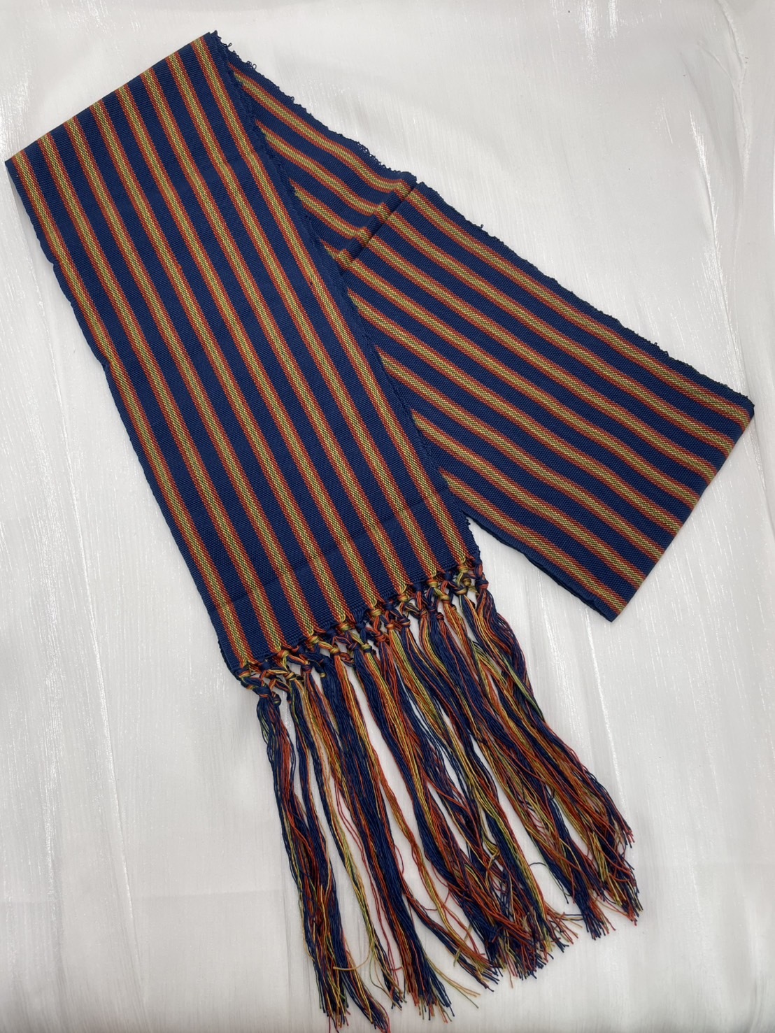 No.10織布流蘇綁腰巾.總長230寬14