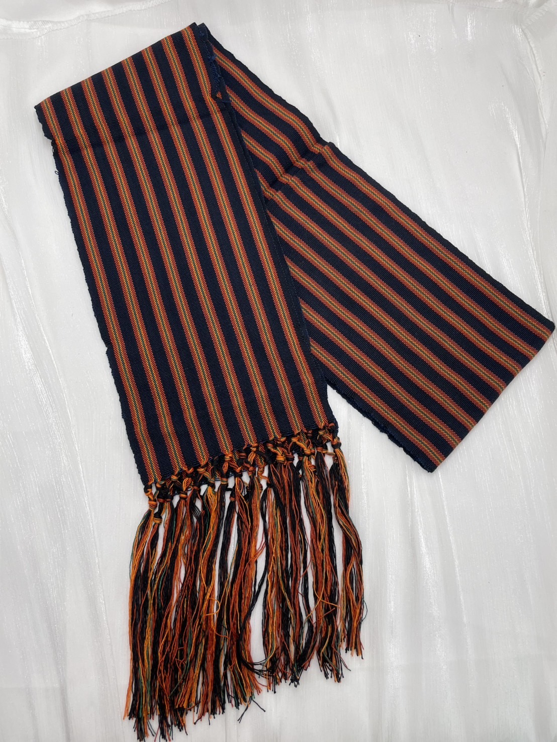 No.9織布流蘇綁腰巾.總長230寬14