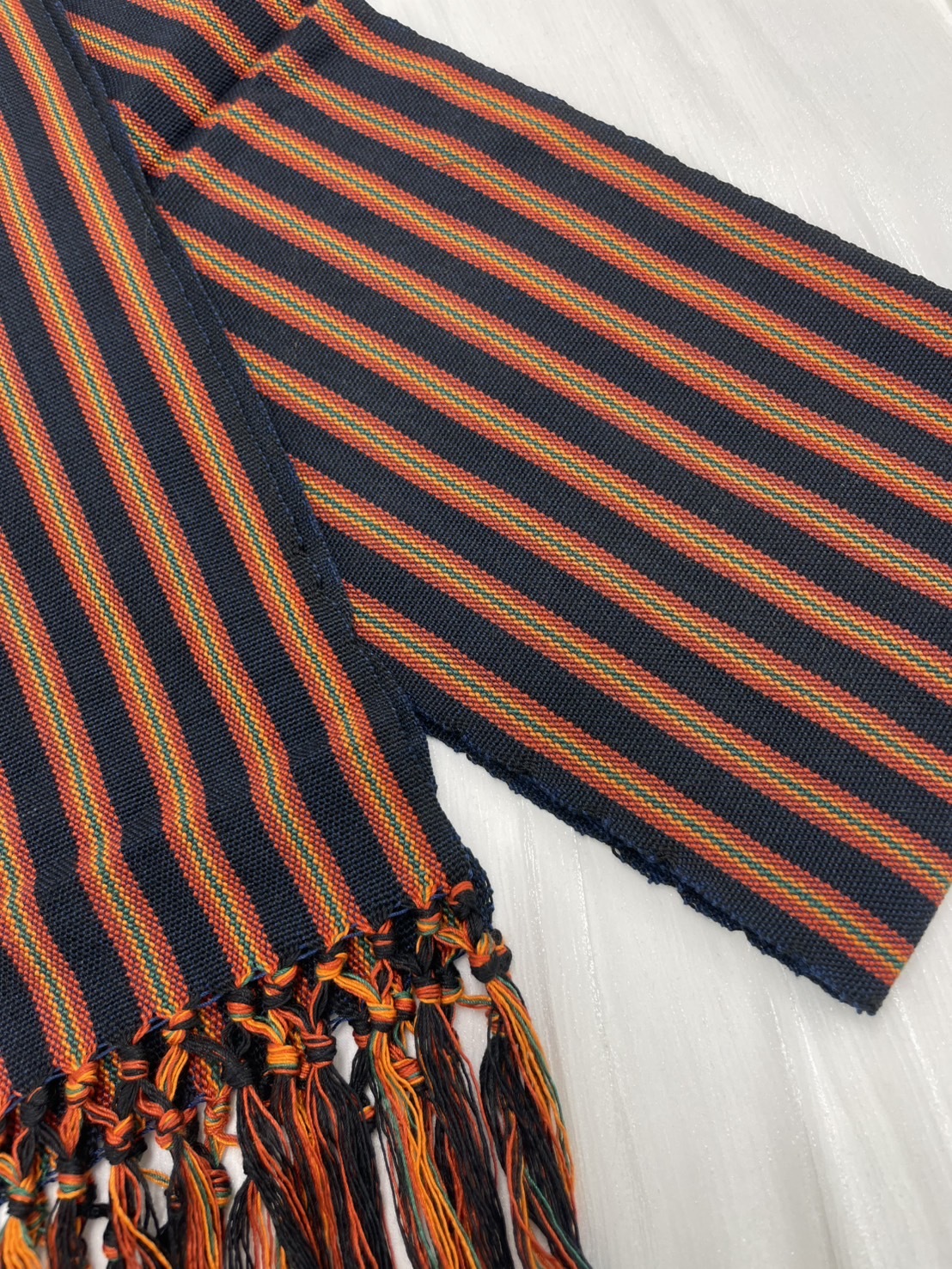 No.9織布流蘇綁腰巾.總長230寬14