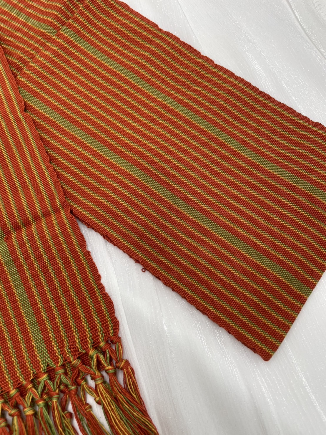 No.8織布流蘇綁腰巾.總長230寬14