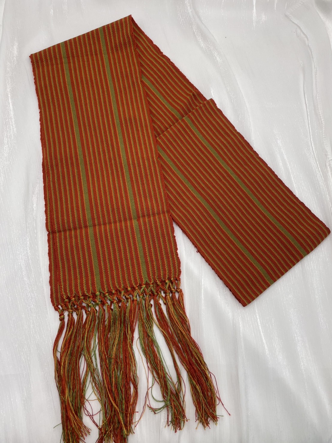 No.8織布流蘇綁腰巾.總長230寬14