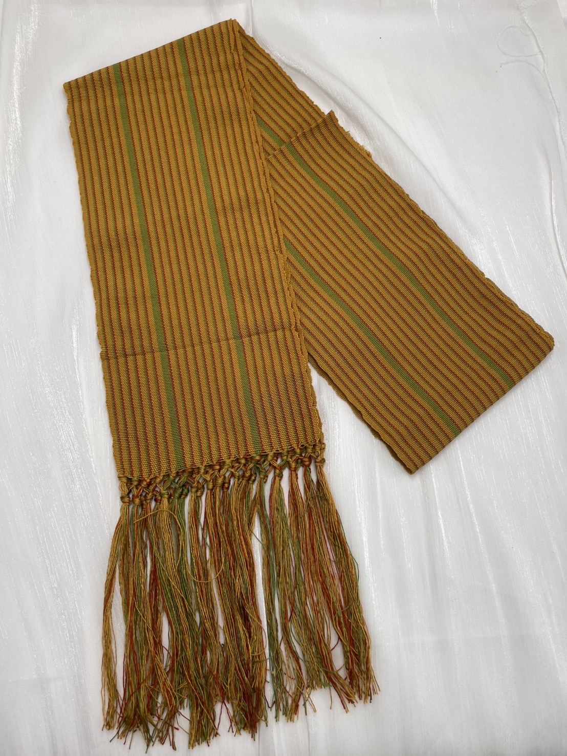 No.4織布流蘇綁腰巾.總長230寬14